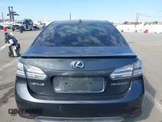2010 Lexus HS 250h with VIN JTHBB1BAXA2008139, listed as a IAAI auction lot 41695056 with 129,505 mi miles. Bid and sale history available at carsss.com. Image 16.