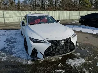 2024 Lexus IS 350 F Sport with VIN JTHGZ1E29R5034487, listed as a Copart auction lot 87899355 with 12,895 mi miles and Salvage title. Bid and sale history available at DreamBid. Image 11.