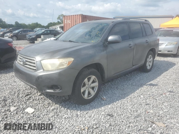 2010 Toyota Highlander with VIN 5TDZK3EH7AS002697, listed as a Copart auction lot 62661555 with 283,479 mi miles and Clean title. Bid and sale history available at DreamBid. Image 1.