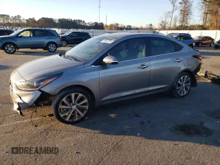 2022 Hyundai Accent Limited with VIN 3KPC34A61NE159171, listed as a Copart auction lot 83667224 with 77,327 mi miles and Salvage Title. Bid and sale history available at carsss.com. Image 1.