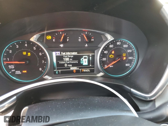 2018 Chevrolet Equinox Premier with VIN 2GNAXNEX2J6153904, listed as a Copart auction lot 47056765 with 86,968 mi miles and Salvage Title. Bid and sale history available at DreamBid. Image 9.