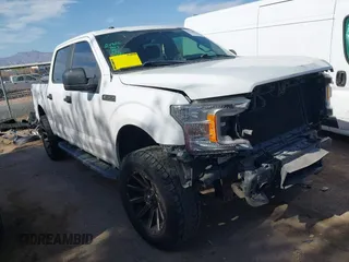 2019 Ford F-150 XL with VIN 1FTEW1EP6KKD81893, listed as a IAAI auction lot 42387013 with 106,213 mi miles and . Bid and sale history available at DreamBid. Image 1.