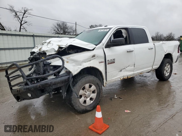 2014 Ram 2500 SLT with VIN 3C6TR5DT2EG193797, listed as a Copart auction lot 44714975 with 188,555 mi miles and Salvage title. Bid and sale history available at DreamBid. Image 1.