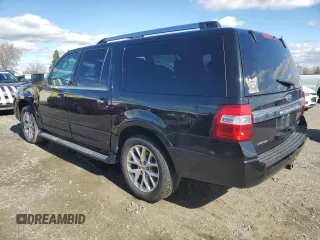 2017 Ford Expedition EL Limited with VIN 1FMJK2AT4HEA01424, listed as a Copart auction lot 44007255 with 127,091 mi miles and Salvage Title. Bid and sale history available at carsss.com. Image 2.