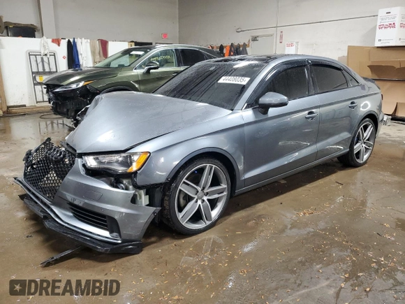 2015 Audi A3 Premium Plus z VIN WAUCCGFF2F1035664, wystawiony jako Copart lot #44408035 z przebiegiem 69 031 mil mil oraz Szkoda całkowita • Salvage title. Historia ofert i sprzedaży dostępna na DreamBid. Obrazek 1.
