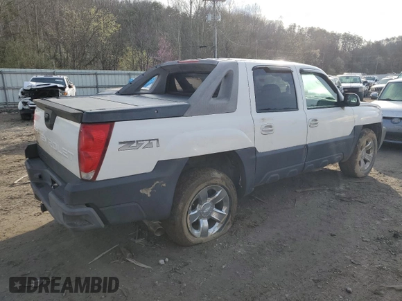 2003 Chevrolet Avalanche with VIN 3GNEK13T33G138991, listed as a Copart auction lot 51504525 with Not Provided miles and Salvage Title. Bid and sale history available at carsss.com. Image 3.