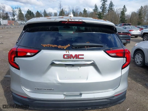 2020 GMC Terrain SLE with VIN 3GKALMEV1LL225398, listed as a IAAI auction lot 39087727 with 69,179 mi miles. Bid and sale history available at carsss.com. Image 16.