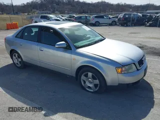 2004 Audi A4 1.8T with VIN WAULC68E14A058154, listed as a IAAI auction lot 41749700 with 188,223 mi miles. Bid and sale history available at carsss.com. Image 1.