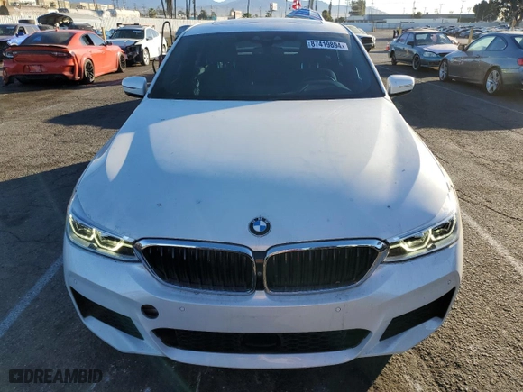 2018 BMW 6 Series 640i xDrive with VIN WBAJV6C57JBJ99258, listed as a Copart auction lot 87419894 with 52,723 mi miles and Salvage Title. Bid and sale history available at carsss.com. Image 5.