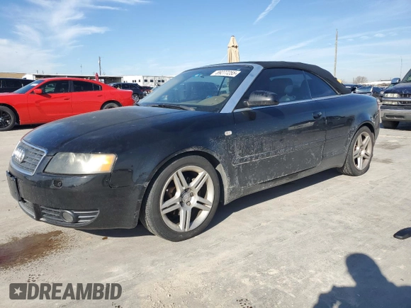 2003 Audi A4 1.8T with VIN WAUAC48H23K019474, listed as a Copart auction lot 89277255 with 99,962 mi miles and Clean Title. Bid and sale history available at carsss.com. Image 1.