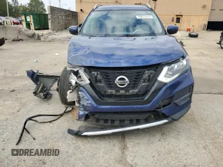 2017 Nissan Rogue SV with VIN 5N1AT2MTXHC744920, listed as a Copart auction lot 43873515 with 157,681 mi miles and Salvage Title. Bid and sale history available at carsss.com. Image 5.