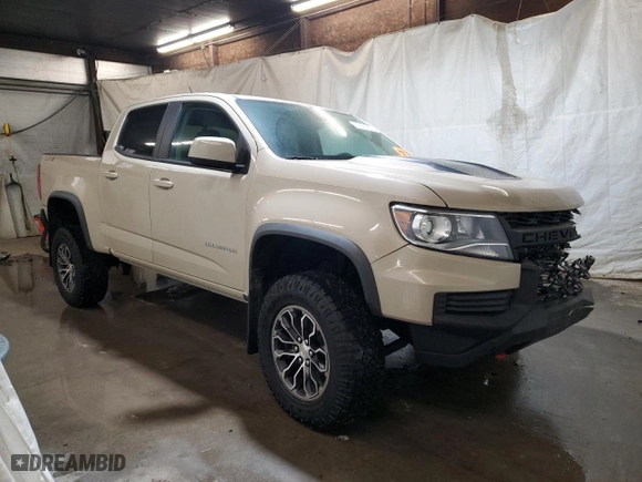 2022 Chevrolet Colorado 4WD ZR2 with VIN 1GCGTEEN9N1309054, listed as a Copart auction lot 43639635 with 12,995 mi miles and Salvage Title. Bid and sale history available at carsss.com. Image 4.