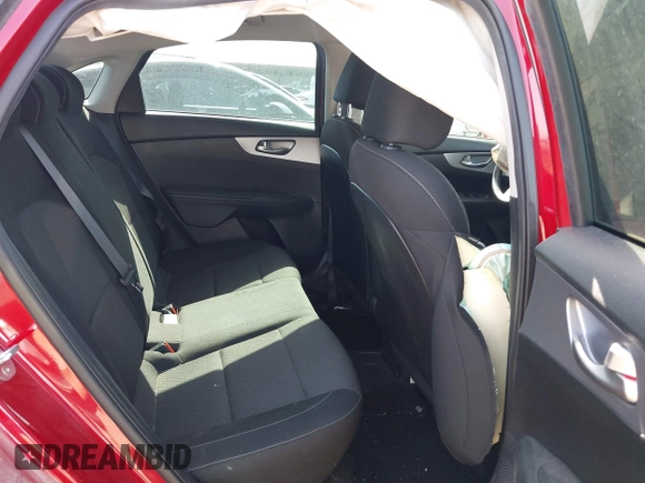 2022 Kia Forte LXS with VIN 3KPF24AD0NE462828, listed as a IAAI auction lot 42019108 with 25,536 mi miles and . Bid and sale history available at DreamBid. Image 8.