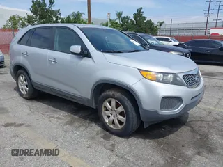 2011 Kia Sorento LX with VIN 5XYKT3A14BG068565, listed as a IAAI auction lot 42249855 with Not provided miles and . Bid and sale history available at DreamBid. Image 1.