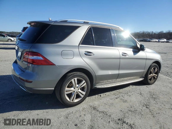 2013 Mercedes-Benz M 350 with VIN 4JGDA2EB9DA159826, listed as a Copart auction lot 47543015 with 150,388 mi miles and Salvage Title. Bid and sale history available at carsss.com. Image 3.