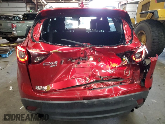 2016 Mazda CX-5 Grand Touring with VIN JM3KE4DY1G0669316, listed as a Copart auction lot 79961554 with 117,454 mi miles and Salvage Title. Bid and sale history available at carsss.com. Image 6.