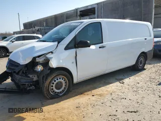 2019 Mercedes-Benz Metris Cargo with VIN WD3PG3EA3K3545022, listed as a Copart auction lot 43716745 with 97,552 mi miles and Salvage Title. Bid and sale history available at carsss.com. Image 1.