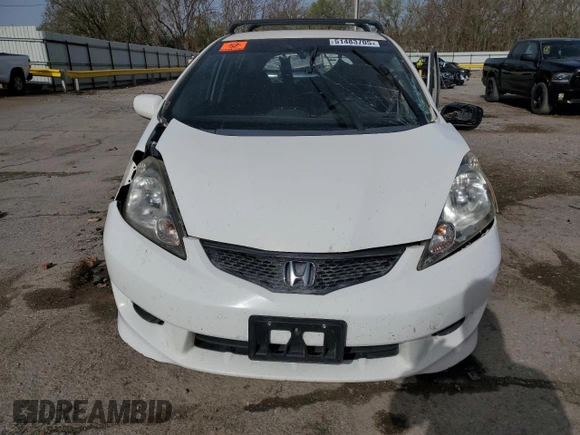 2009 Honda Fit Sport with VIN JHMGE88429S009935, listed as a Copart auction lot 51483705 with 0 mi miles and Non Repairable. Bid and sale history available at carsss.com. Image 5.