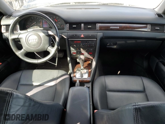 1998 Audi A6 with VIN WAUBA24B4WN161778, listed as a Copart auction lot 47308585 with 142,799 mi miles and Salvage Title. Bid and sale history available at carsss.com. Image 8.