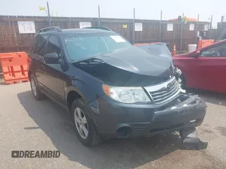 2010 Subaru Forester X with VIN JF2SH6BC7AH905335, listed as a IAAI auction lot 39923690 with 123,299 mi miles and . Bid and sale history available at DreamBid. Image 1.
