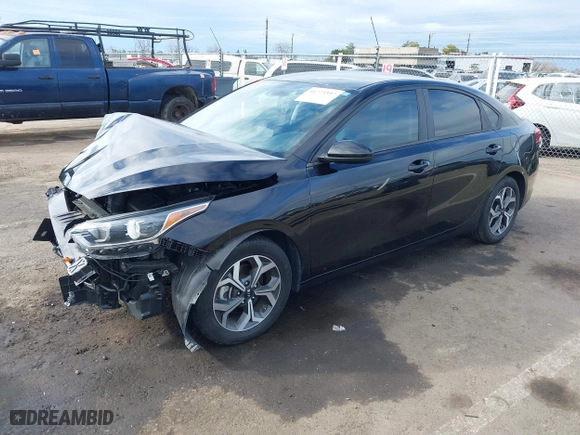 2021 Kia Forte LXS with VIN 3KPF24AD6ME377751, listed as a IAAI auction lot 41773397 with 49,218 mi miles. Bid and sale history available at carsss.com. Image 18.