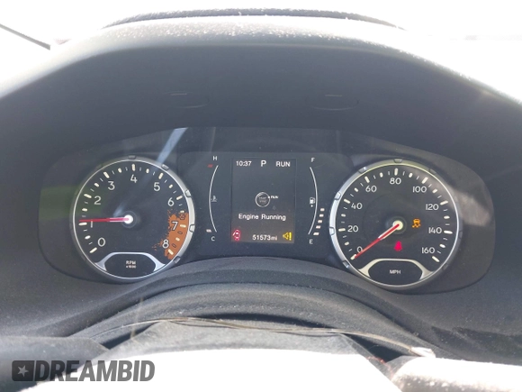 2017 Jeep Renegade Sport with VIN ZACCJBAB3HPE59292, listed as a IAAI auction lot 41931546 with 51,573 mi miles and . Bid and sale history available at carsss.com. Image 7.