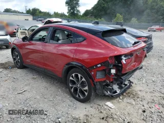 2022 Ford Mustang Mach-E Premium with VIN 3FMTK3SU0NMA01304, listed as a Copart auction lot 63823505 with 35,661 mi miles and Salvage title. Bid and sale history available at DreamBid. Image 2.
