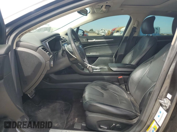 2017 Ford Fusion Titanium with VIN 3FA6P0SU7HR354444, listed as a Copart auction lot 50601035 with 159,069 mi miles and Salvage Title. Bid and sale history available at DreamBid. Image 7.