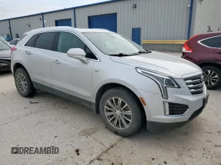 2017 Cadillac XT5 Luxury FWD with VIN 1GYKNBRS8HZ221244, listed as a Copart auction lot 55316055 with 101,330 mi miles and Salvage title. Bid and sale history available at DreamBid. Image 4.