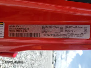 2021 Jeep Wrangler Unlimited Sport S with VIN 1C4HJXDN6MW685705, listed as a Copart auction lot 65996845 with 53,859 mi miles and Non repairable. Bid and sale history available at DreamBid. Image 12.