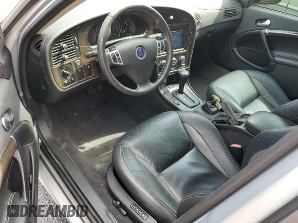 2007 Saab 9-5 Aero with VIN YS3EH49G873518557, listed as a Copart auction lot 52631455 with 163,193 mi miles and Salvage Title. Bid and sale history available at carsss.com. Image 8.