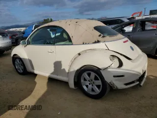 2007 Volkswagen Beetle with VIN 3VWRG31Y07M407278, listed as a Copart auction lot 89382965 with 162,266 mi miles and Salvage title. Bid and sale history available at DreamBid. Image 2.