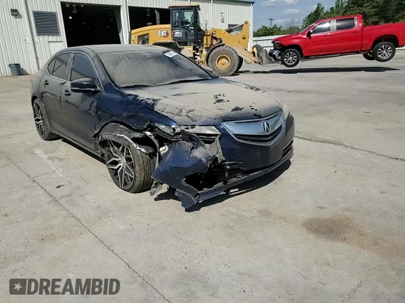 2015 Acura TLX with VIN 19UUB1F33FA022727, listed as a Copart auction lot 53667755 with 140,031 mi miles and Salvage title. Bid and sale history available at DreamBid. Image 13.