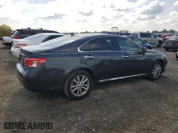 2011 Lexus ES with VIN JTHBK1EG2B2442864, listed as a Copart auction lot 54559795 with 192,877 mi miles and Salvage Title. Bid and sale history available at carsss.com. Image 3.
