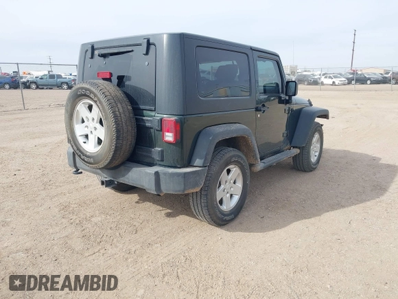 2010 Jeep Wrangler Mountain with VIN 1J4AA2D19AL193503, listed as a IAAI auction lot 41543387 with 63,490 mi miles and . Bid and sale history available at DreamBid. Image 4.