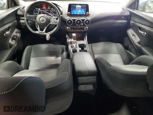 2023 Nissan Sentra SV with VIN 3N1AB8CV9PY286129, listed as a Copart auction lot 53492715 with 20,853 mi miles and Salvage Title. Bid and sale history available at DreamBid. Image 8.