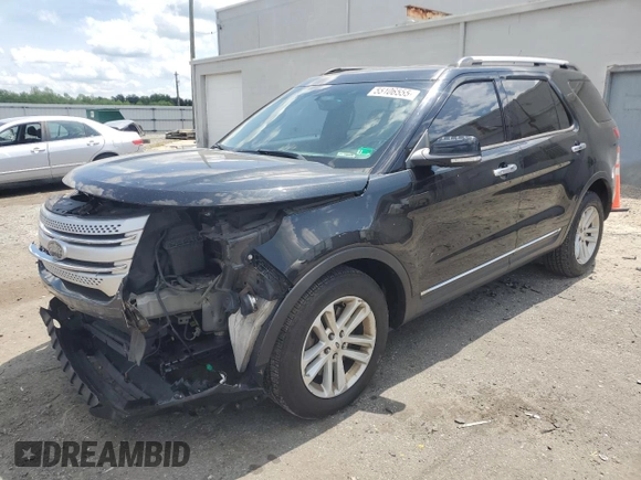 2013 Ford Explorer XLT with VIN 1FM5K7D86DGC21264, listed as a Copart auction lot 55106555 with 146,983 mi miles and Clean Title. Bid and sale history available at DreamBid. Image 1.