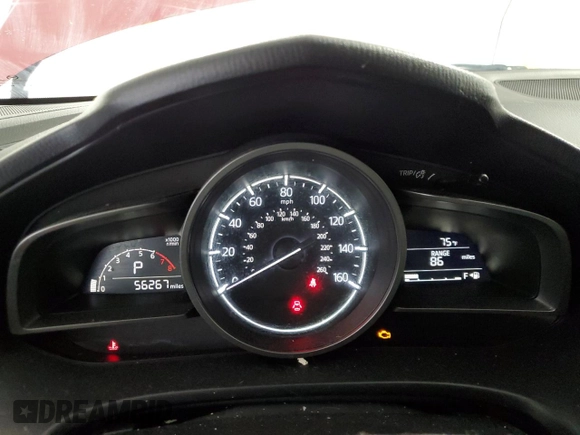 2018 Mazda 3 Touring with VIN 3MZBN1L34JM177605, listed as a Copart auction lot 52559395 with 56,267 mi miles and Clean Title. Bid and sale history available at DreamBid. Image 9.