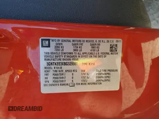 2011 Chevrolet Avalanche LS with VIN 3GNTKEE3XBG329981, listed as a Copart auction lot 49698225 with 118,236 mi miles and Salvage title. Bid and sale history available at DreamBid. Image 14.