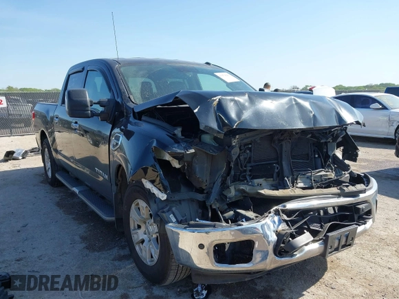 2017 Nissan Titan SV with VIN 1N6AA1E68HN535917, listed as a IAAI auction lot 41974261 with 162,561 mi miles and . Bid and sale history available at DreamBid. Image 1.