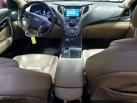 2013 Hyundai Azera with VIN KMHFG4JGXDA298805, listed as a Copart auction lot 52414485 with 109,812 mi miles and Salvage Title. Bid and sale history available at carsss.com. Image 8.