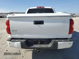 2015 Toyota Tundra 4WD Truck Platinum with VIN 5TFAW5F17FX486418, listed as a Copart auction lot 42779925 with 124,393 mi miles and Salvage Title. Bid and sale history available at carsss.com. Image 6.