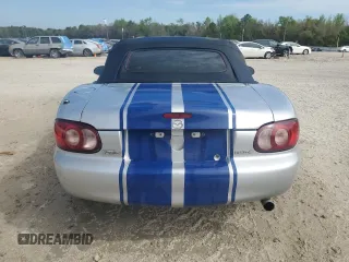 2003 Mazda MX-5 Miata Cloth with VIN JM1NB353430304103, listed as a Copart auction lot 50574245 with Not provided miles and Salvage title. Bid and sale history available at DreamBid. Image 6.