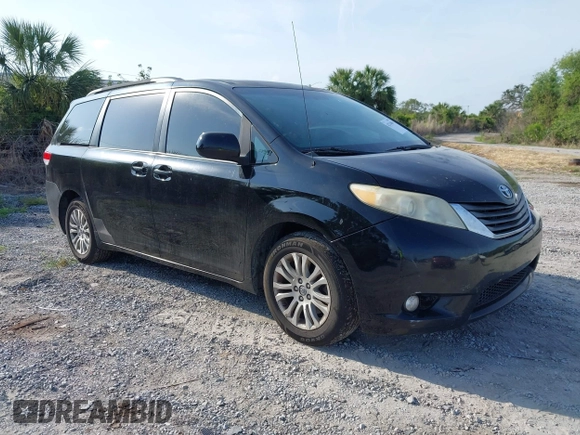 2011 Toyota Sienna XLE AAS with VIN 5TDYK3DC7BS051241, listed as a IAAI auction lot 42214806 with 253,860 mi miles and . Bid and sale history available at DreamBid. Image 1.