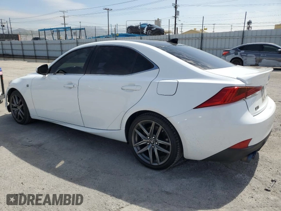 2017 Lexus IS 350 with VIN JTHBE1D29H5031465, listed as a Copart auction lot 49355215 with 86,634 mi miles and Salvage Title. Bid and sale history available at DreamBid. Image 2.