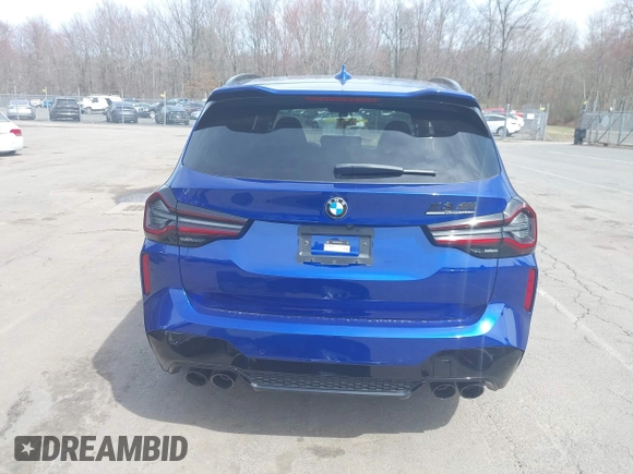 2024 BMW X3 M with VIN 5YM13EC07R9V73692, listed as a IAAI auction lot 41944954 with 5,224 mi miles and . Bid and sale history available at DreamBid. Image 16.