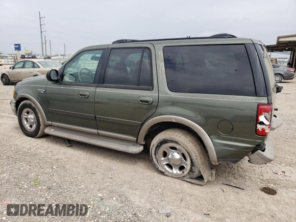 2000 Ford Expedition Eddie Bauer with VIN 1FMEU17L5YLB80873, listed as a Copart auction lot 51069805 with Not provided miles and Salvage title. Bid and sale history available at DreamBid. Image 2.