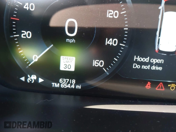 2019 Volvo XC90 R-Design with VIN YV4A22PM1K1443447, listed as a IAAI auction lot 41506712 with 63,718 mi miles. Bid and sale history available at carsss.com. Image 15.