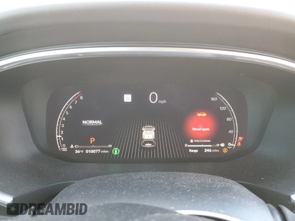 2023 Acura MDX w/Advance Package with VIN 5J8YE1H84PL002297, listed as a Copart auction lot 84763984 with 10,077 mi miles and Salvage Title. Bid and sale history available at carsss.com. Image 9.