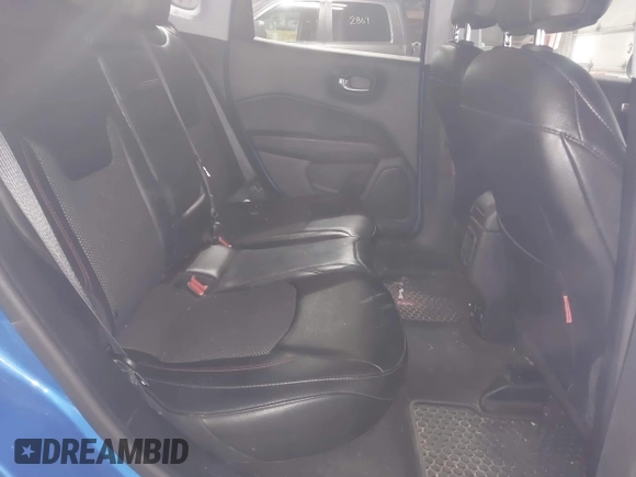 2018 Jeep Compass Trailhawk with VIN 3C4NJDDB3JT234529, listed as a IAAI auction lot 41973123 with 173,559 mi miles and . Bid and sale history available at DreamBid. Image 8.